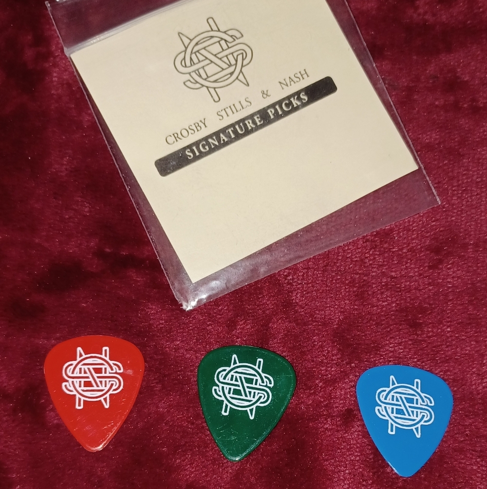 Sale* Signature Picks - Red, Green & Blue Pick Set